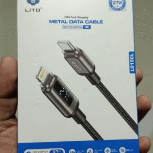 Lito LD15 Type C-Lightning Cable 27w with power moniter