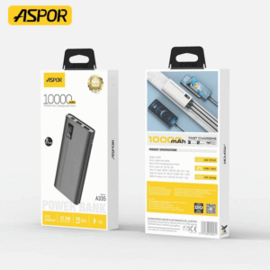 Aspor Brand A335 10000mAh powerbank